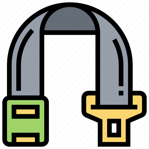 Belt, car, parts, safety, seatbelt, vehicle icon - Download on Iconfinder