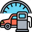gas, fuel, empty, dashboard, panel 