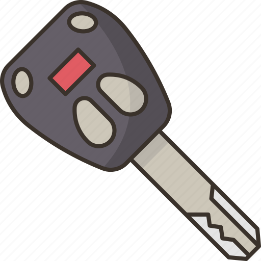 Key, car, safety, unlock, automobile icon - Download on Iconfinder