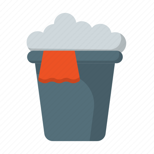 Car wash, bucket, cleaning bucket, container, soap bucket icon - Download on Iconfinder