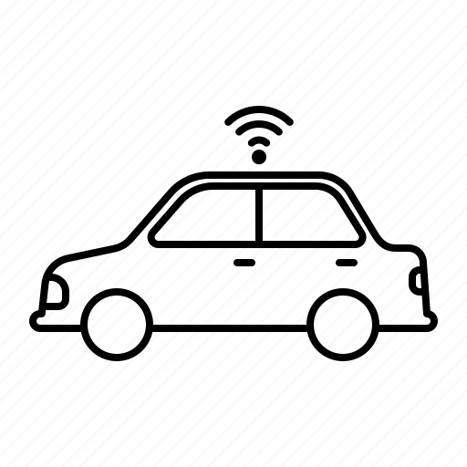 Vehicle, car, transportation, transport, automotive, drive, wirelles icon - Download on Iconfinder