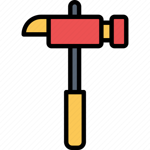 Hammer, tool, repair, equipment, improvement icon - Download on Iconfinder