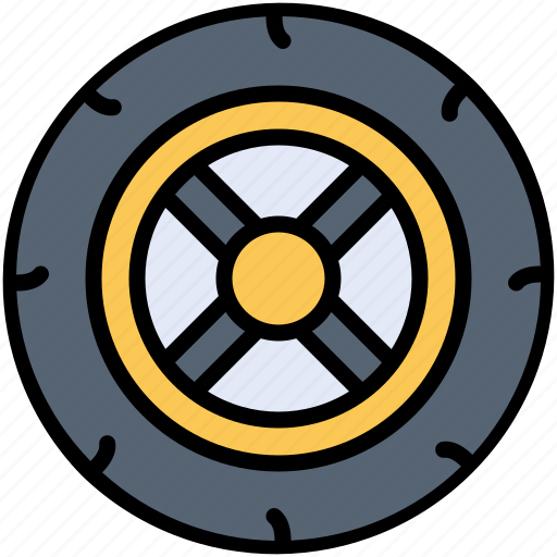 Tyre, wheel, vehicle, car, tire icon - Download on Iconfinder