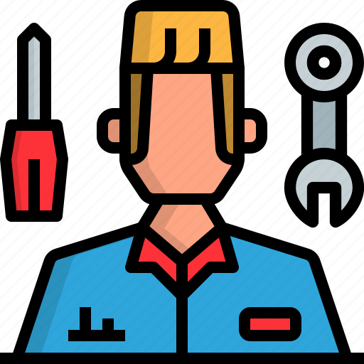 Avatar, man, mechanics, people, uniform icon - Download on Iconfinder