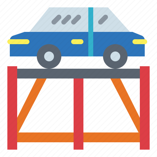 Car, fix, lift, repair icon - Download on Iconfinder