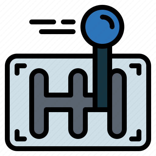 Automobile, car, gearstick, transportation icon - Download on Iconfinder