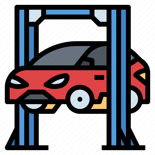 Car, garage, reparation, service, suspension icon - Download on Iconfinder