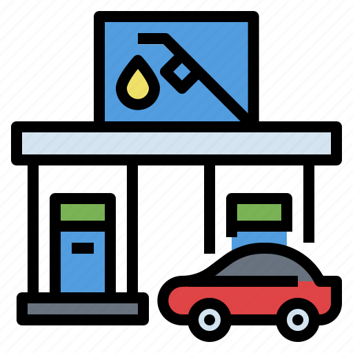 Car, gas, petrol, refuel, station icon - Download on Iconfinder
