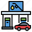 car, gas, petrol, refuel, station 