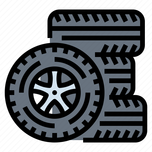 Car, service, tire, wheel icon - Download on Iconfinder