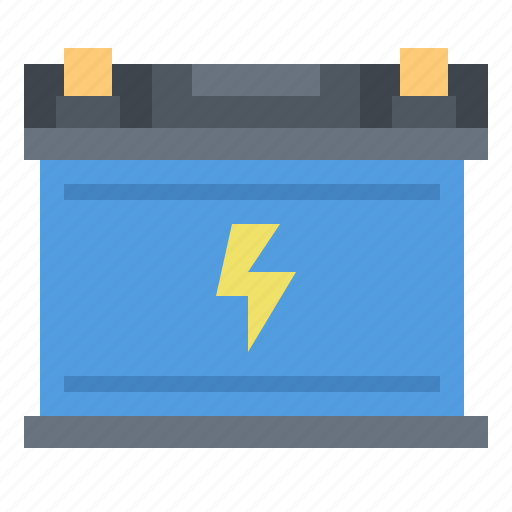 Battery, car, electronics, power, service icon - Download on Iconfinder