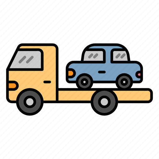 Car, repair, service, trailer, truck, automobile icon - Download on Iconfinder