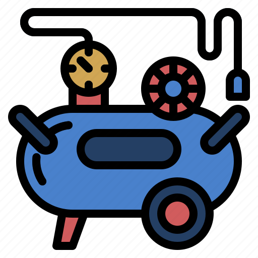 Carservice, airpump, tool, bicycle, tire, pump icon - Download on Iconfinder