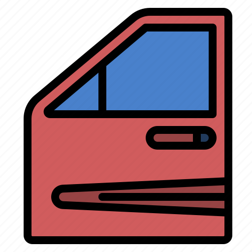 Carservice, cardoor, vehicle, open, door, part icon - Download on Iconfinder