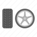 wheel, tire, rim, car, service, automobile