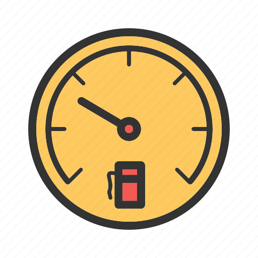 Consumption, fuel, gas, gasoline, gauge, petrol icon - Download on Iconfinder