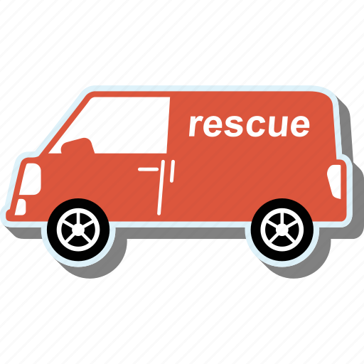 Car, rescue, transport, transportation, van, vehicle icon - Download on Iconfinder