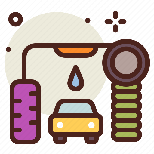 Automatic, car, clean, vehicle, wash icon - Download on Iconfinder