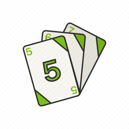Card deck, card game, cards, game, three uno card, uno, uno cards icon - Download on Iconfinder