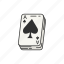 ace of spade, card deck, card games, cards, games, king of spades, spade 