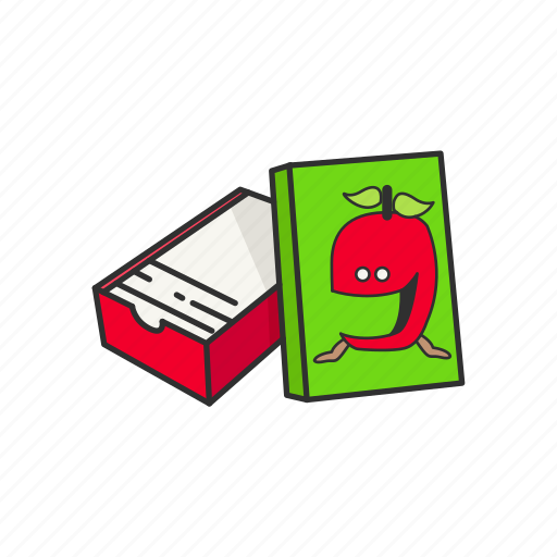 Apples to apples, card deck, card game, cards, deck, game, party game icon - Download on Iconfinder