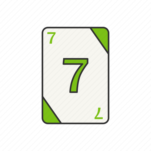 Card, card deck, card games, games, phase ten, seven, seven uno card icon - Download on Iconfinder