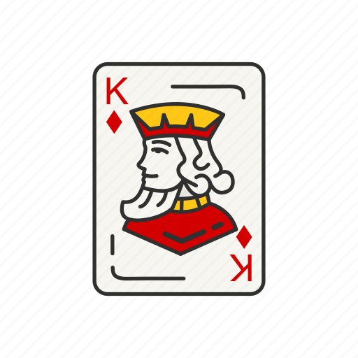 playing card king diamonds