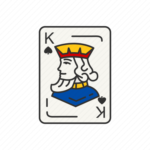 Card games, cards, deck game, king, king of spade, spades icon - Download on Iconfinder