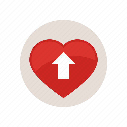 Blood, pressure, up, arrow, direction, heart, rate icon - Download on Iconfinder