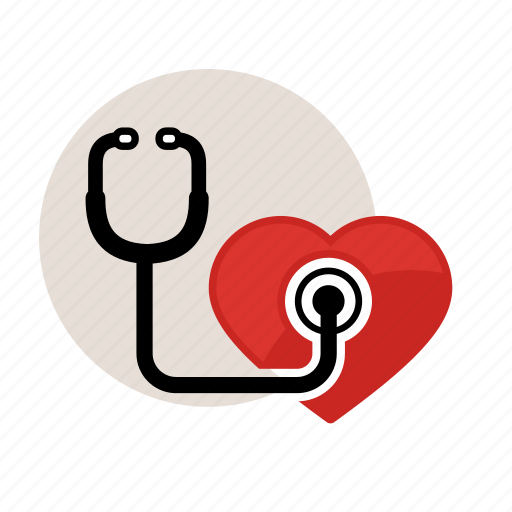 Arritmia, check, heart, stethoscope, doctor, health, healthcare icon - Download on Iconfinder