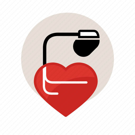 Arritmia, heart, pacemaker, arrhythmias, health, medical, tachycardia icon - Download on Iconfinder