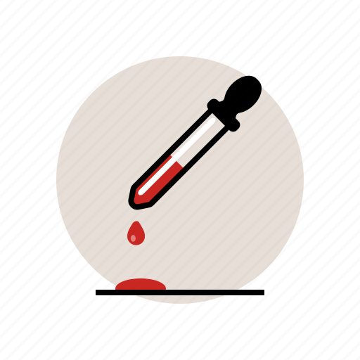 Blood, pipette, chemistry, dropper, lab, laboratory, science icon - Download on Iconfinder