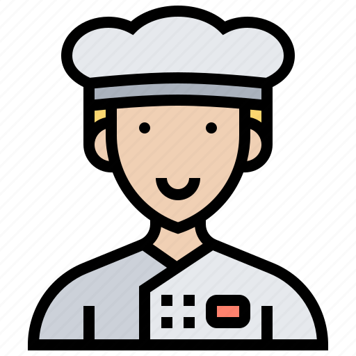 Chef, cook, cuisine, job, uniform icon - Download on Iconfinder