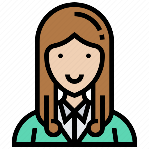 Accountant, job, manager, professional, woman icon - Download on Iconfinder