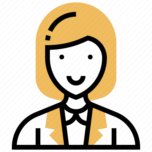 Business, coordinator, manager, staff, woman icon - Download on Iconfinder