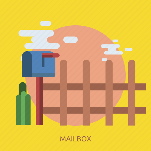 Cactuss, cargo, delivery, fence, mail, mailbox icon - Download on Iconfinder