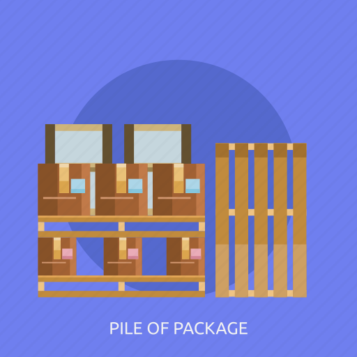 Box, cupboard, delivery, package, pile icon - Download on Iconfinder