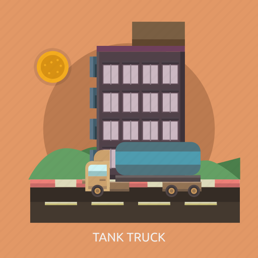Big, building, cargo, delivery, tank truck, truck icon - Download on Iconfinder