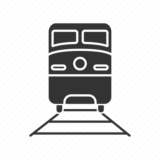Rail, railroad, railway, train, transport, vehicle icon - Download on Iconfinder