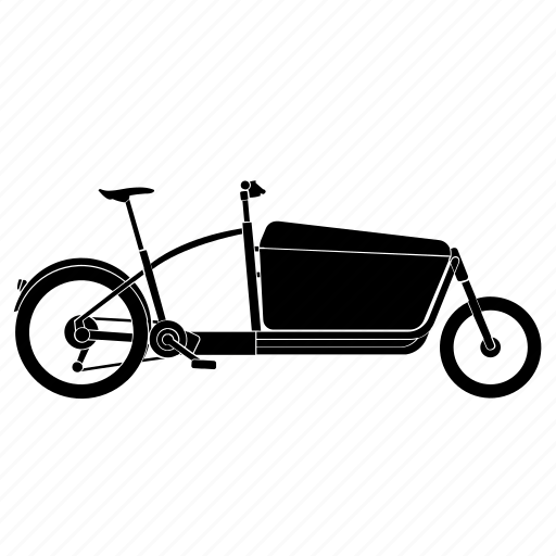 Bicycle, cargobike, douze, lastenfahrrad, transportation icon - Download on Iconfinder