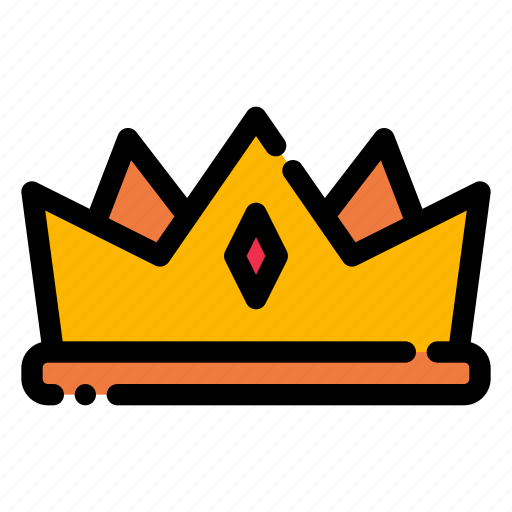 Crown, king, queen, royal, decoration icon - Download on Iconfinder