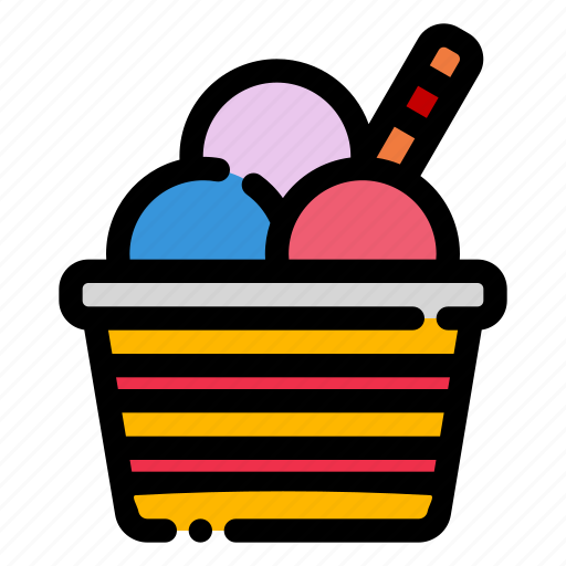 Dessert, ice, cream, icecream, bowl icon - Download on Iconfinder