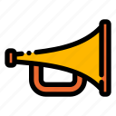 trumpet, instrument, musical, brass, concert