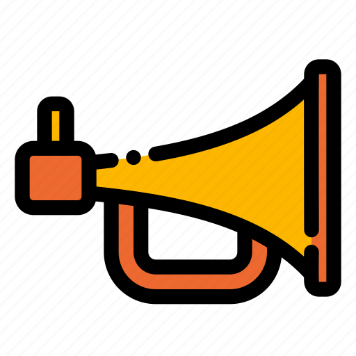 Trumpet, instrument, musical, brass, concert, horn icon - Download on Iconfinder