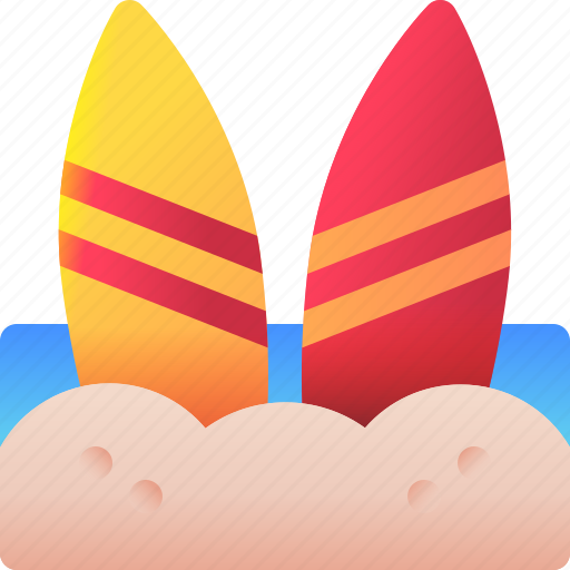 Summer, surfboard, surfing, vacation, surf board icon - Download on Iconfinder