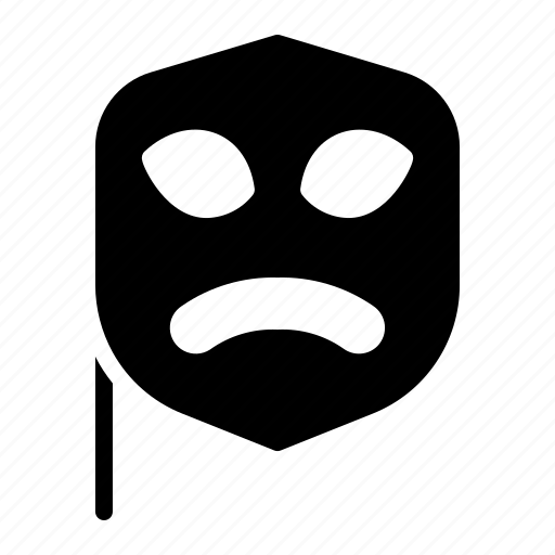 Sad, mask, cultures, carnival, masks, entertainment icon - Download on Iconfinder