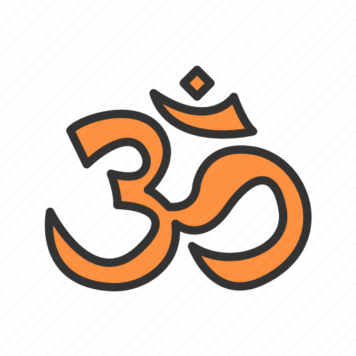 Om, hindu, hinduism, aum, diwali, greetings, religion icon - Download on Iconfinder