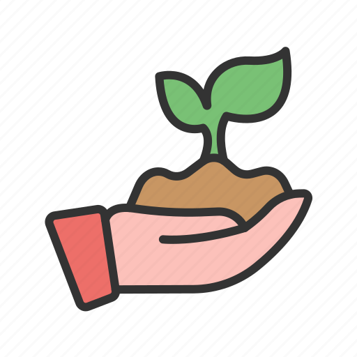 Seedling, plant, seeds, leaves, young plant, sprout, sapling icon - Download on Iconfinder