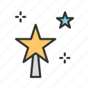 stars, christmas stars, sky, favorites, bookmark, achievement, rating, award