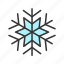 snowflake, snowfall, ice, winter, freeze, frost, cold, weather 